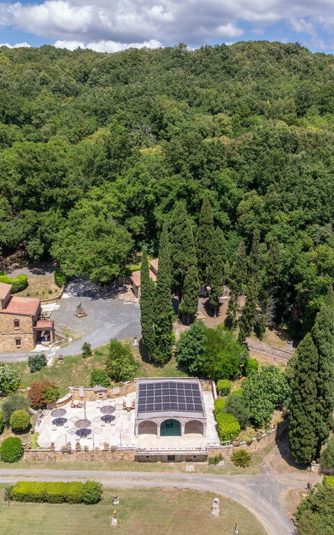 Le Querciolaie with Geothermal Pool: Extérieur, Vues