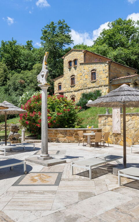 Le Querciolaie with Geothermal Pool: Extérieur