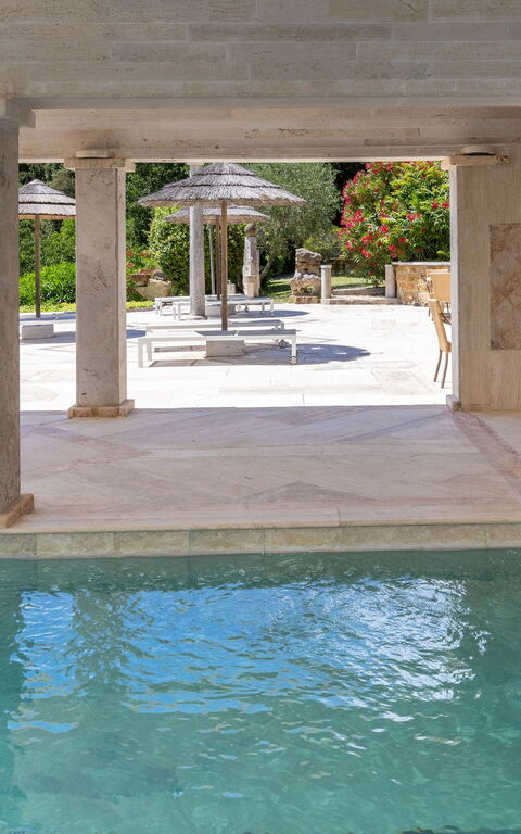 Le Querciolaie with Geothermal Pool: bassin, Extérieur, jacuzzi