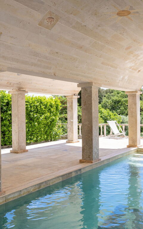 Le Querciolaie with Geothermal Pool: bassin, Extérieur, jacuzzi
