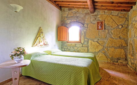 Logement Adamo Ed Eva: chambre à coucher