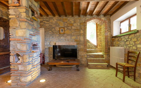 Logement Boscaiolo: Salon
