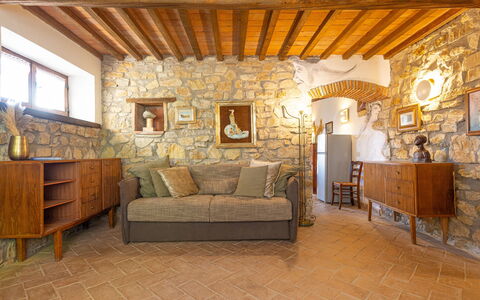 Logement Boscaiolo: Salon