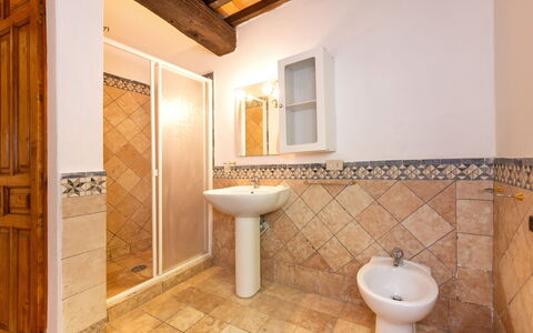 Logement Boscaiolo: Salle de bain
