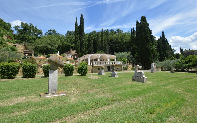 Le Querciolaie: Jardin