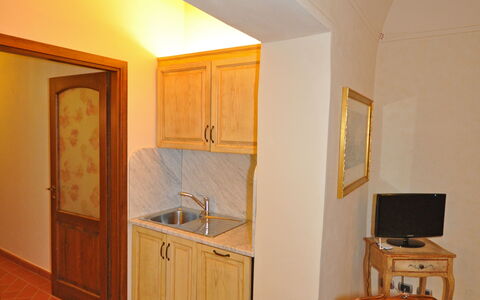 Logement Dante 4: Cuisine, Salle à manger, Salon