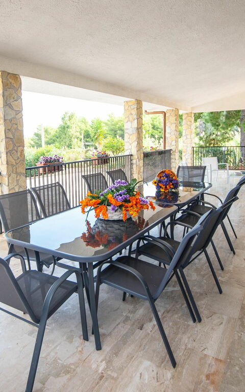 Villa Contrada: Balcon / Terrasse / Patio