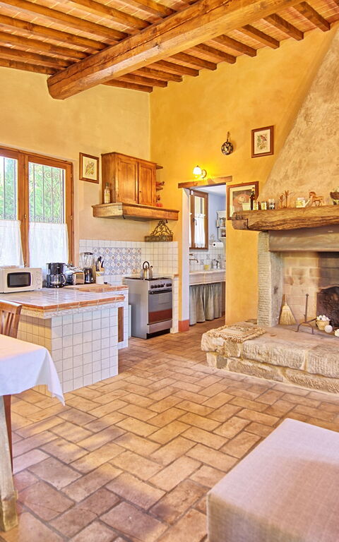 Casa Cipressi: Salle à manger, Salon