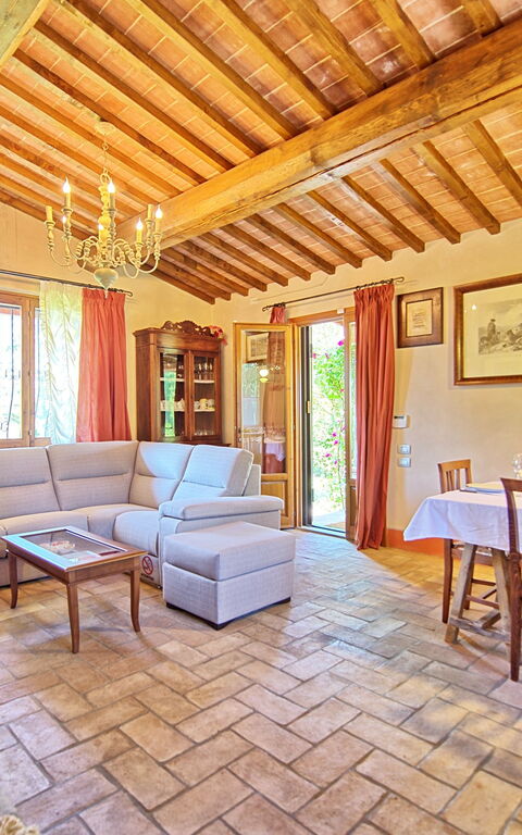 Casa Cipressi: Salle à manger, Salon