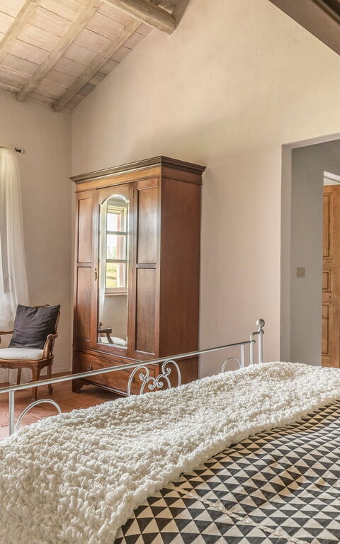 Villa Castiglione: chambre à coucher, Salle de bain