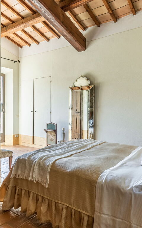 Villa Castiglione: chambre à coucher