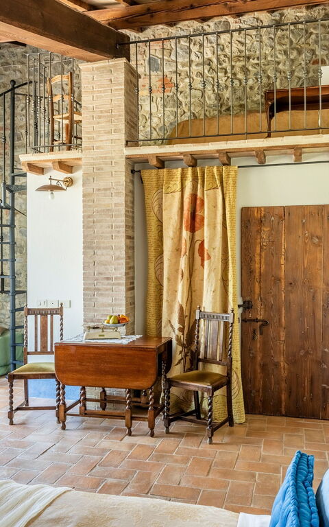 Villa Castiglione: chambre à coucher