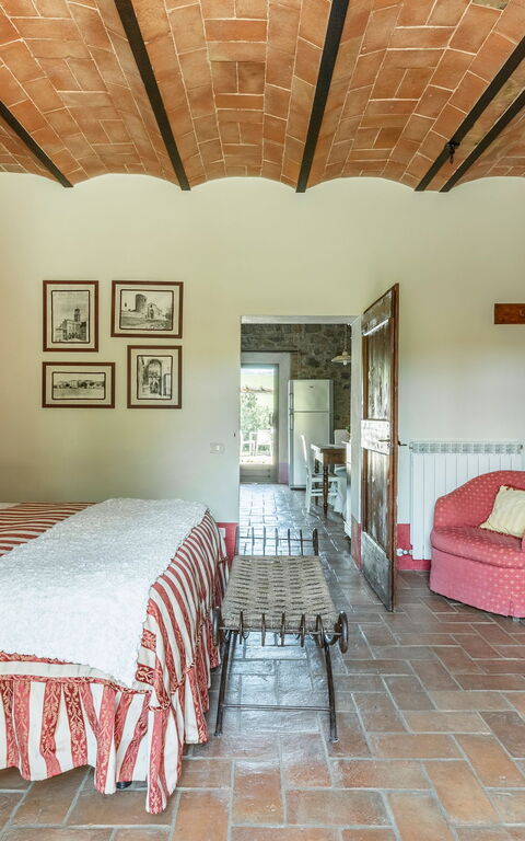Villa Castiglione: chambre à coucher