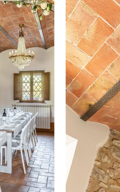 Villa Castiglione: Salle à manger