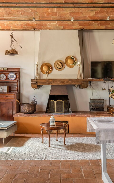 Villa Castiglione: Salle à manger, Salon