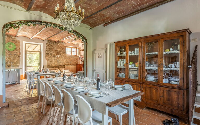 Villa Castiglione: Salle à manger