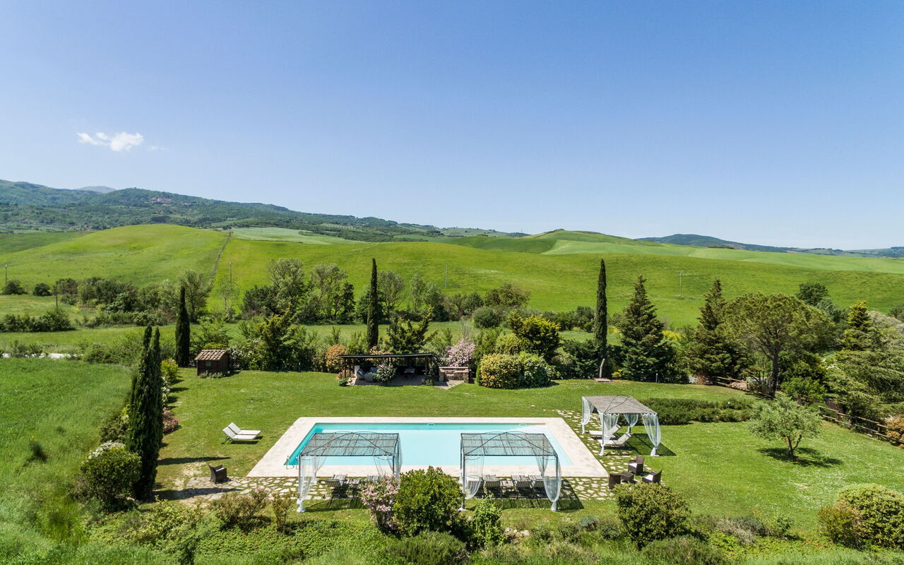 Villa Castiglione: bassin, Extérieur, Vues