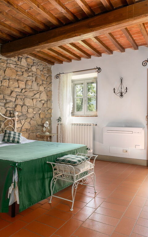 Villa Casentino: chambre à coucher