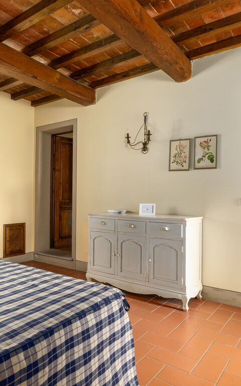 Villa Casentino: chambre à coucher