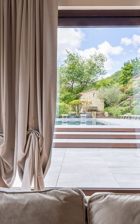 Villa Casentino: Salon