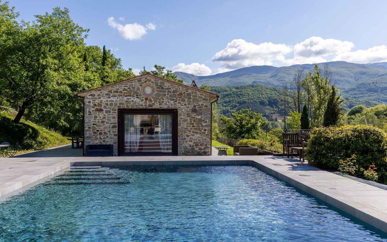 Villa Casentino: bassin