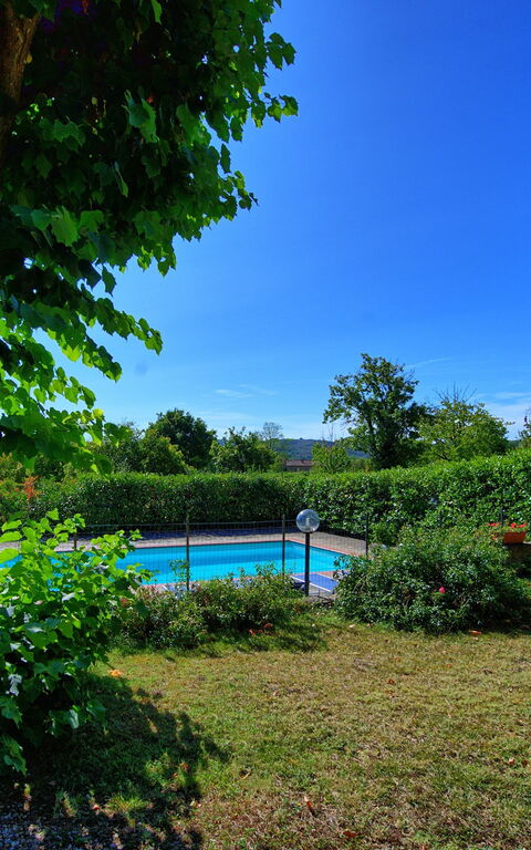 Casale Ambra: Jardin