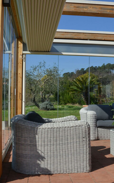 Villa Marginone: Balcon / Terrasse / Patio, Salle à manger