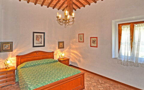 Logement Vittoriana 4: chambre à coucher