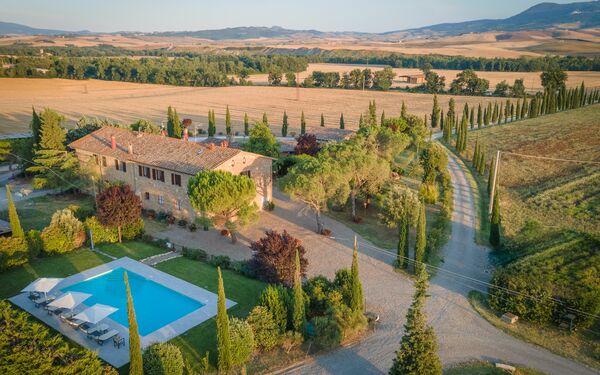 Villa Cassia: bassin, Vues