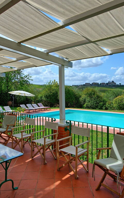 San Carlo: Balcon / Terrasse / Patio, bassin, Jardin