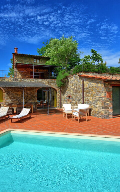 Villa Barbischio: bassin, Jardin