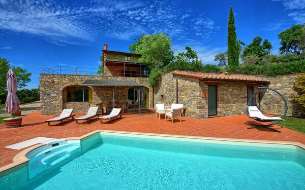 Villa Barbischio: bassin, Jardin