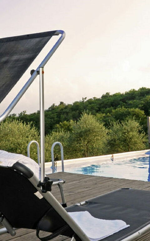 Civitella: bassin, Jardin