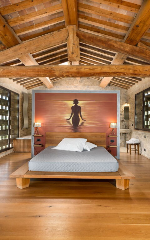 Villa Ferdinando: chambre à coucher