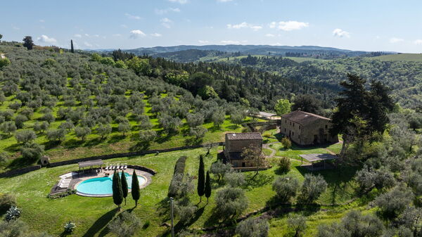 Villa Ferdinando: Extérieur, Vues