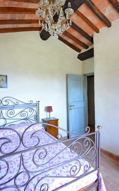 Villa Agazzi: chambre à coucher