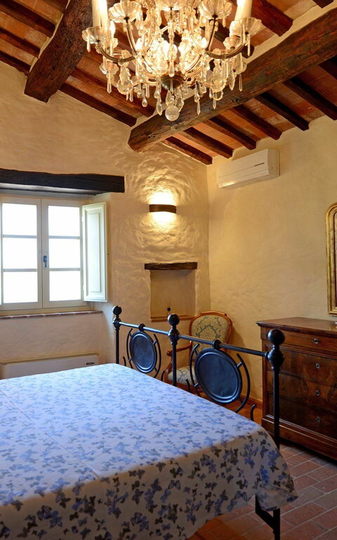 Villa Agazzi: chambre à coucher