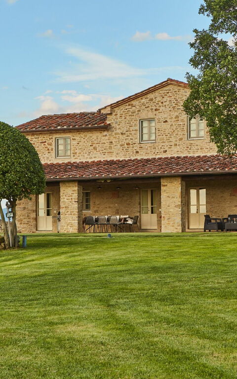 Villa Agazzi: Balcon / Terrasse / Patio, Jardin