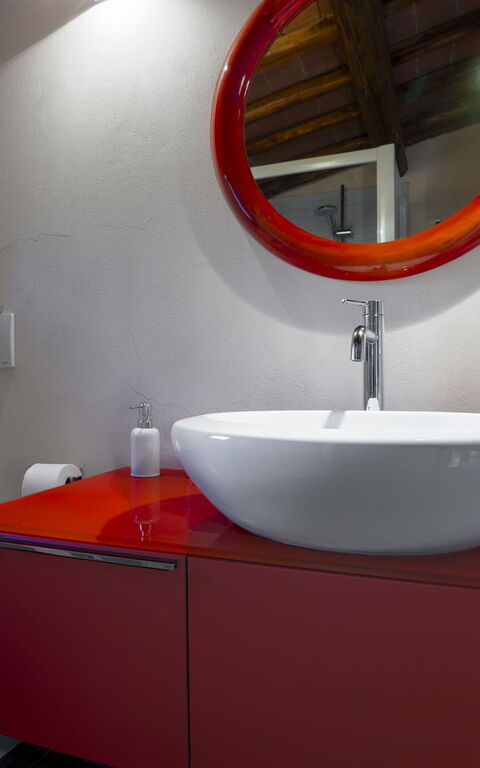 Bigiolo a Melazzano: Salle de bain