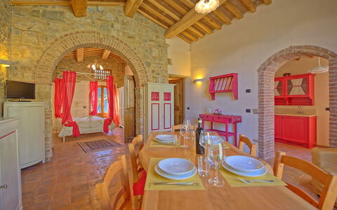 Logement Arturo 2 - Dependance: Salle à manger, Salon