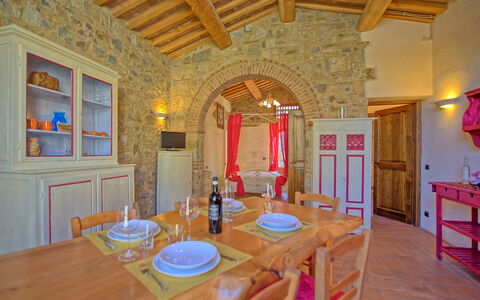 Logement Arturo 2 - Dependance: Salle à manger, Salon