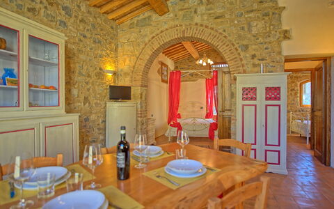 Logement Arturo 2 - Dependance: Salle à manger, Salon