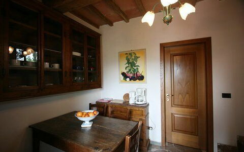 Logement Cappella: Cuisine, Salle à manger