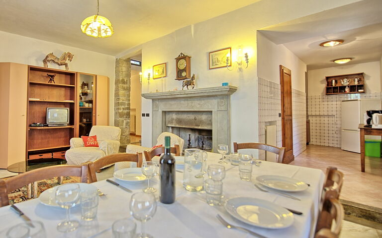 Logement Rondini: Salle à manger, Salon