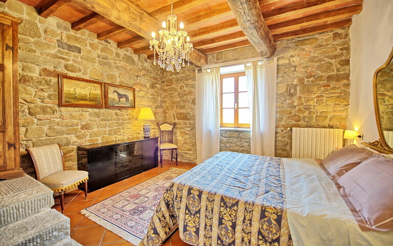 Logement Rustico: chambre à coucher
