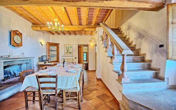 Logement Fienile: Salle à manger, Salon