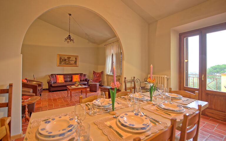 Villa Gloria: Salle à manger, Salon