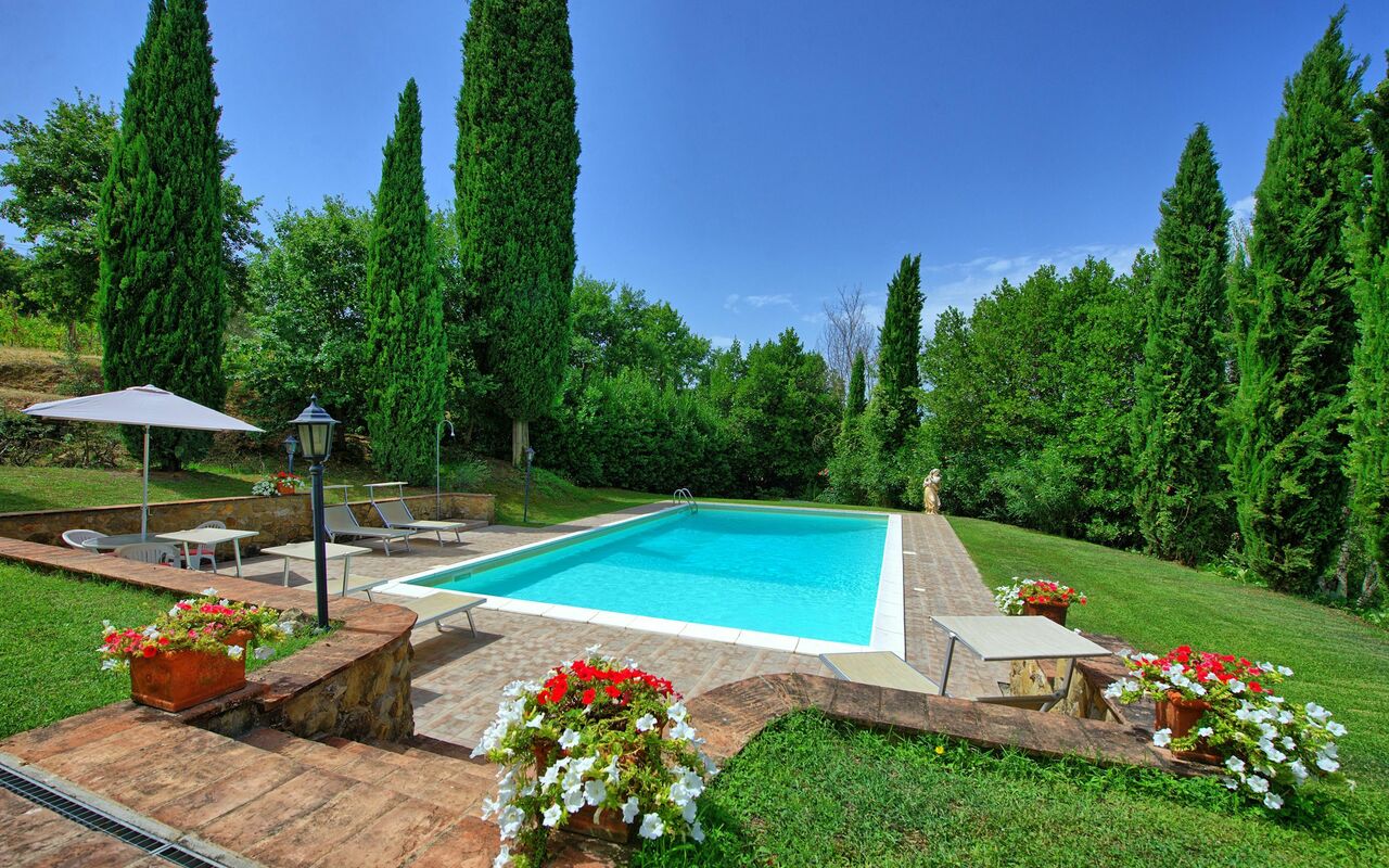 Villa Gloria: bassin, Jardin, Vues