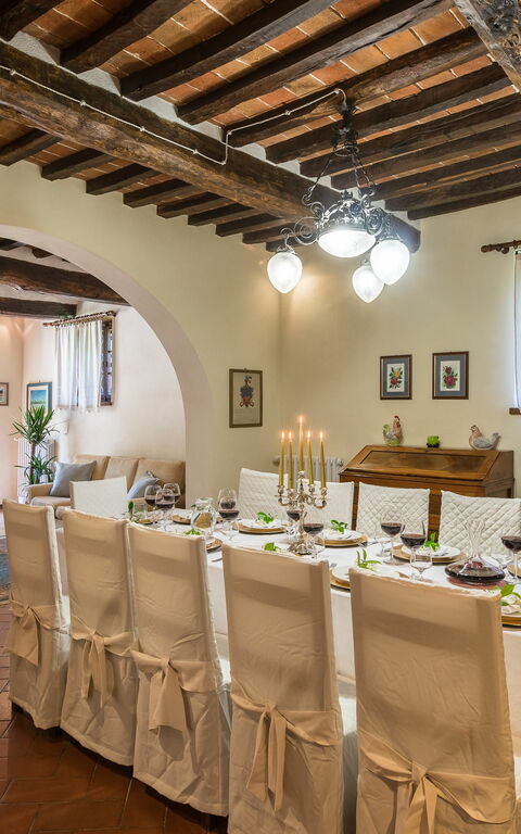 Palazzo Rosadi: Salle à manger, Salon