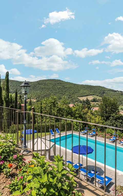 Palazzo Rosadi: bassin, Jardin